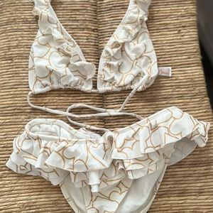 One of a kind runway collection bikini from Miami fashion week 2010 by Luli Fama